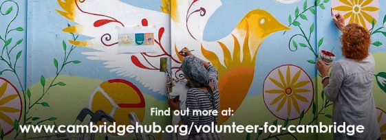 Visit the Volunteer for Cambridge event page here...