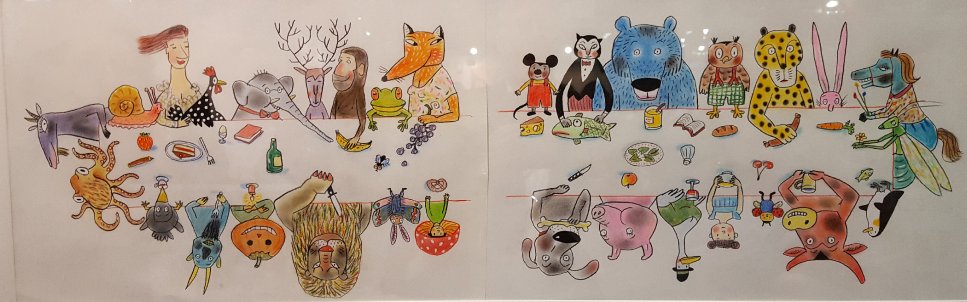 Animal illustrations for the Book Fair in Bologna...