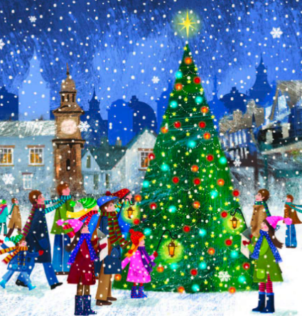 JDRF Christamas card - image and web link